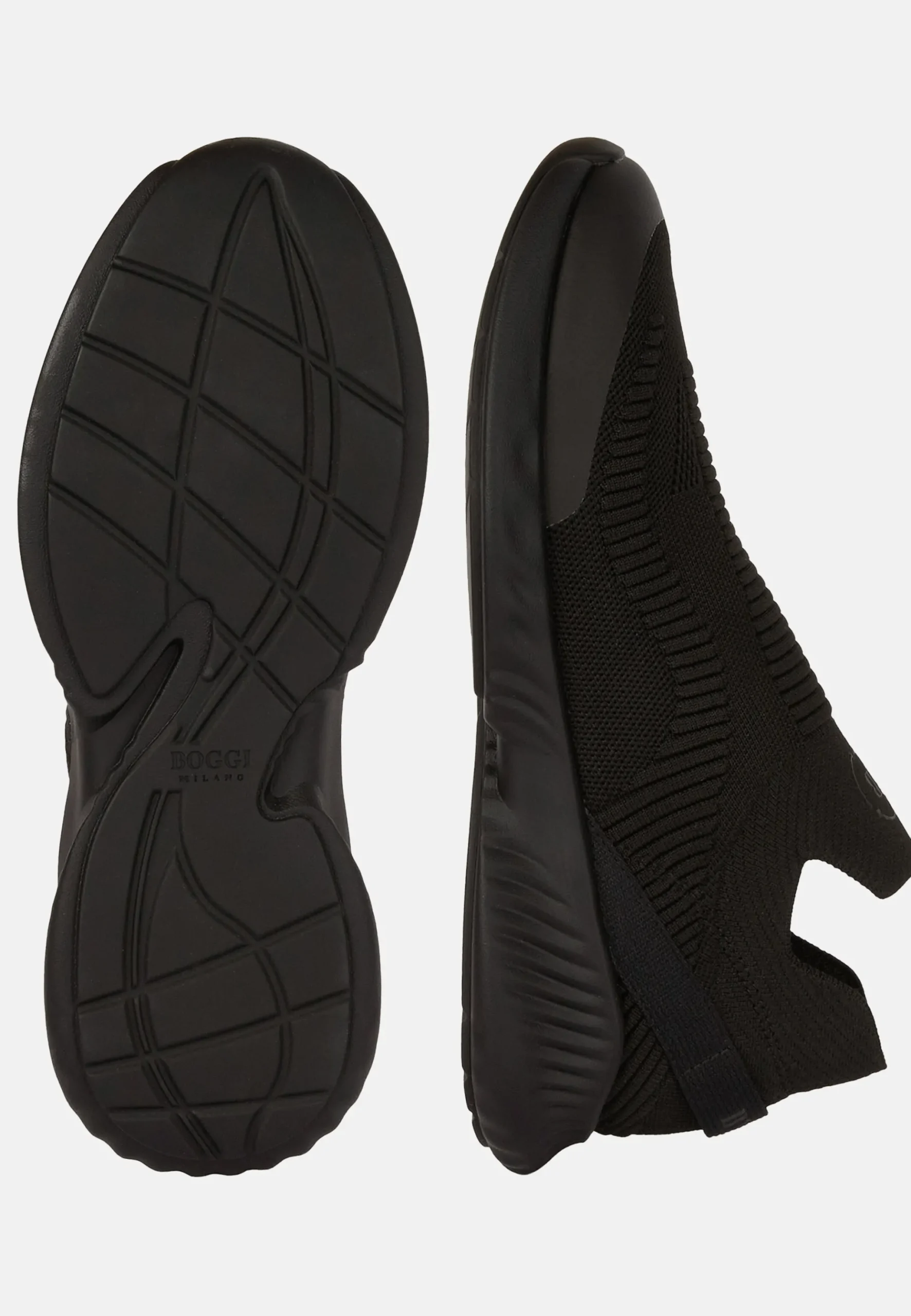 Baskets Willow Noires En Fil Recyclé