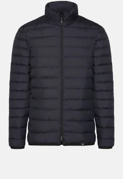 Bomber En Tissu Recyclé Et Duvet D'Oie