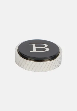 Boutons De Manchette Ronds Lettre B