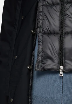 Car Coat En Tissu Technique Rembourré