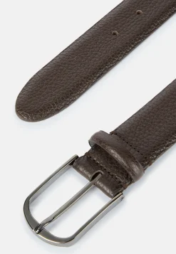 Ceinture En Cuir Foulonné