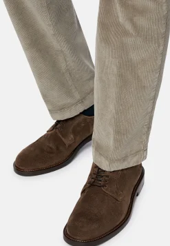 Chaussures Modèle Derby En Daim