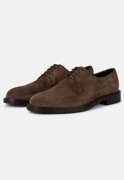Chaussures Modèle Derby En Daim