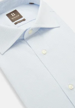 Chemise À Carreaux En Popeline De Coton Regular Fit