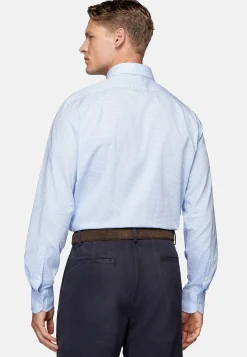 Chemise À Carreaux En Popeline De Coton Regular Fit