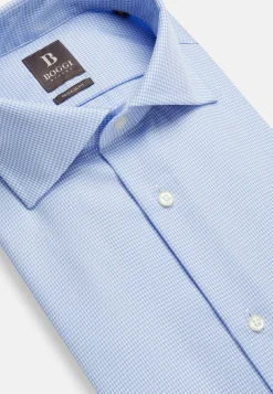 Chemise À Carreaux En Sergé De Coton Regular Fit