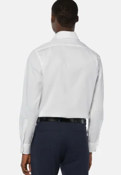 Chemise Blanche En Coton Pinpoint Regular Fit