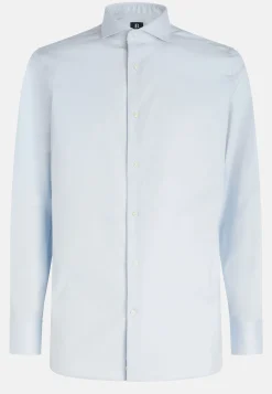 Chemise Blanche Pin Point En Coton Regular Fit