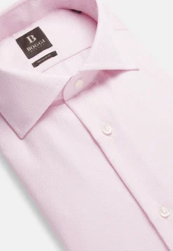 Chemise En Coton Dobby Regular Fit