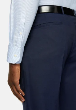 Chemise En Coton Dobby Slim Fit