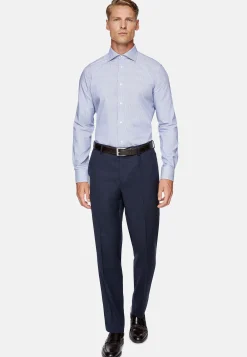 Chemise En Coton Pinpoint Regular Fit