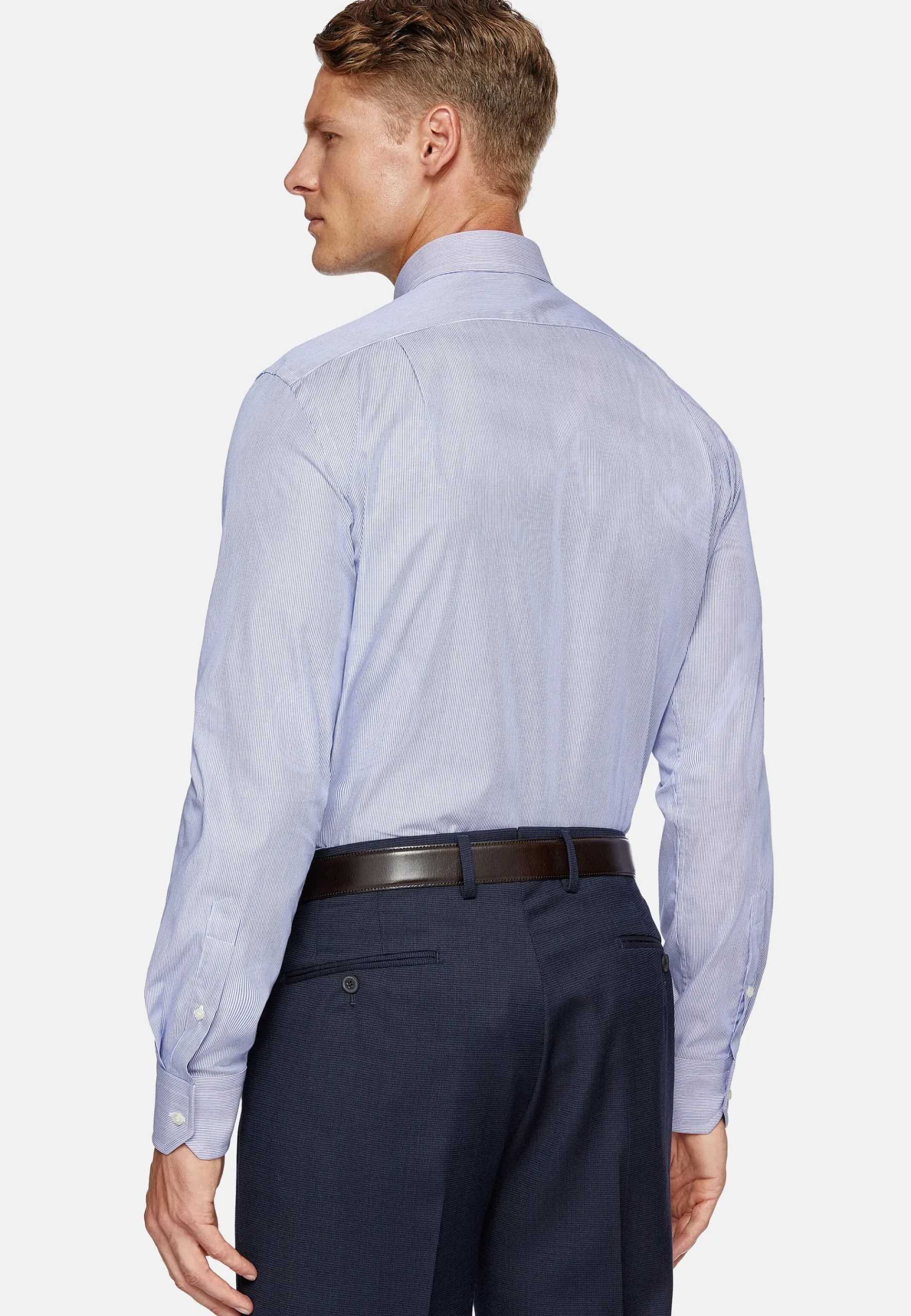 Chemise En Coton Pinpoint Regular Fit