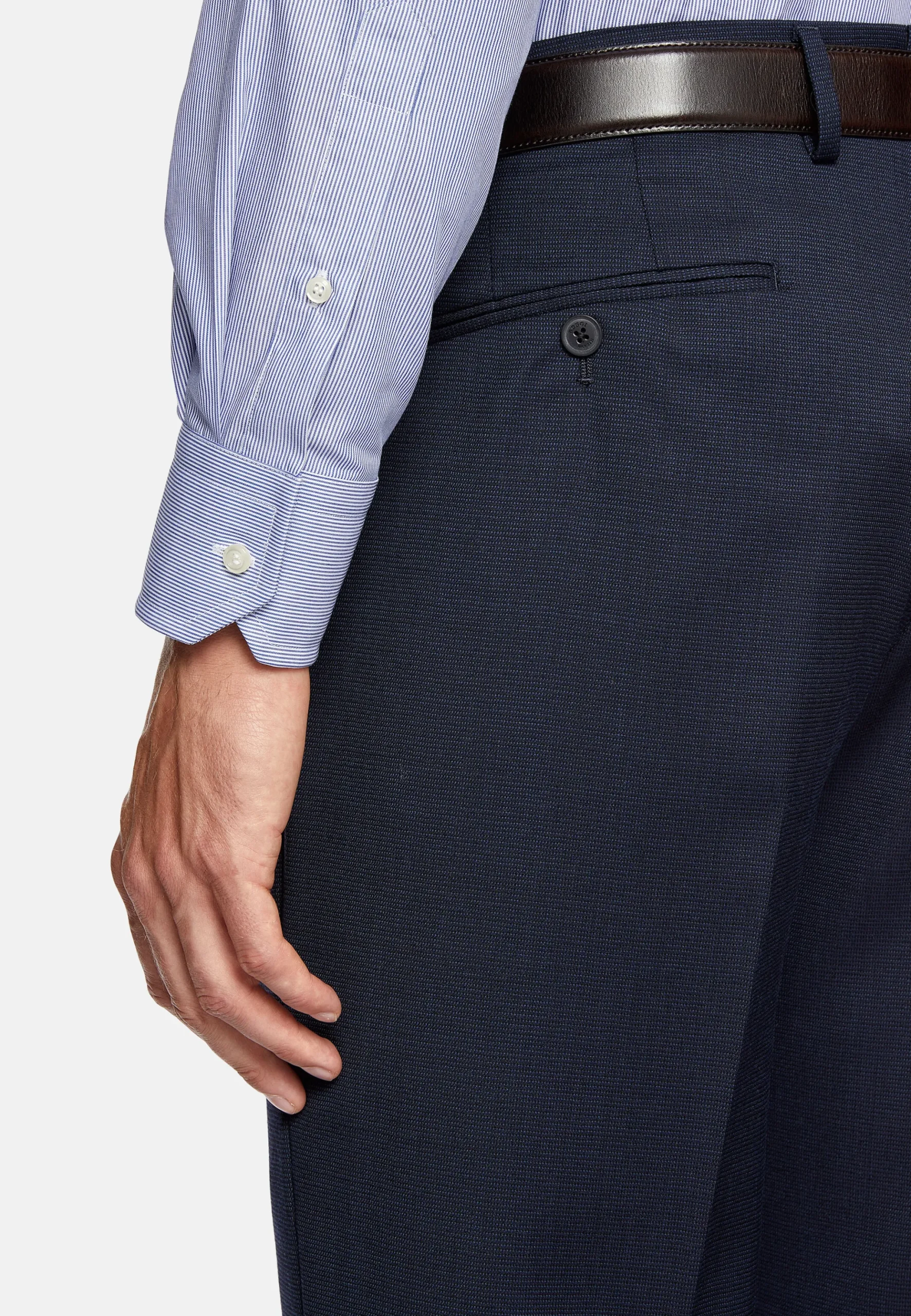 Chemise En Coton Pinpoint Regular Fit