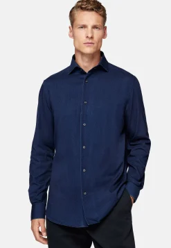 Chemise En Denim De Coton Regular Fit