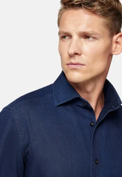 Chemise En Denim De Coton Regular Fit