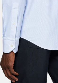 Chemise En Nylon Extensible Slim Fit