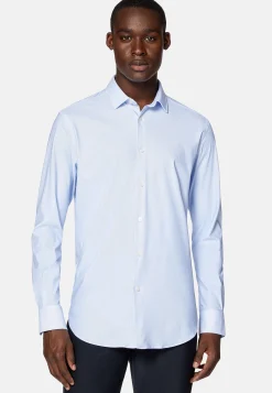 Chemise En Nylon Extensible Slim Fit