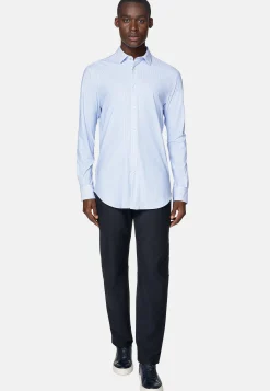 Chemise En Nylon Extensible Slim Fit