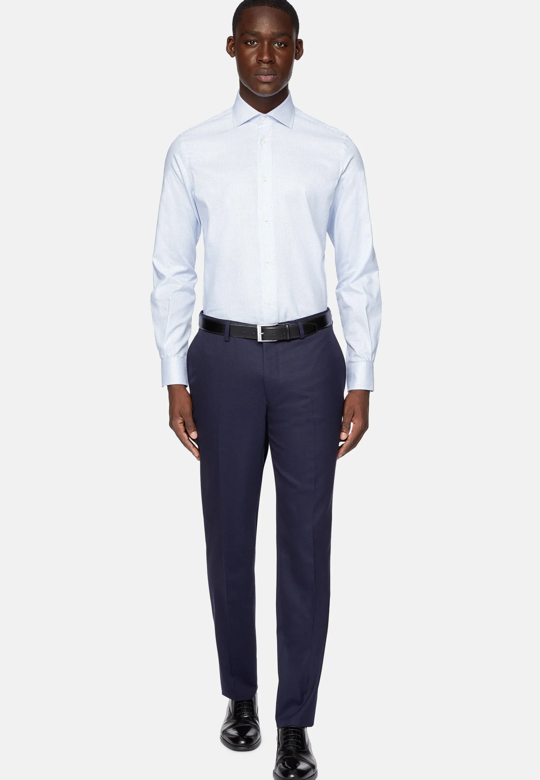 Chemise En Sergé De Coton Regular Fit