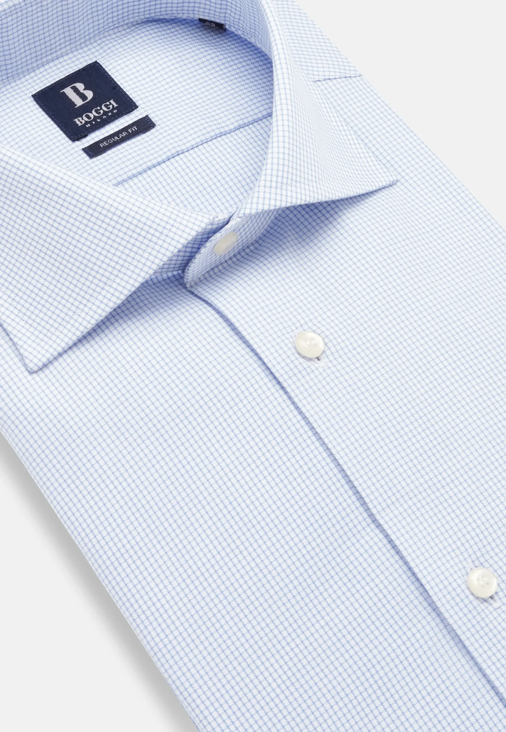 Chemise En Sergé De Coton Regular Fit