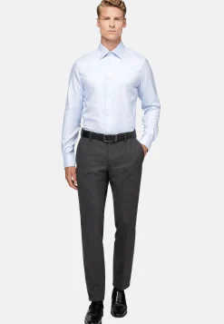 Chemise En Sergé De Coton Regular Fit