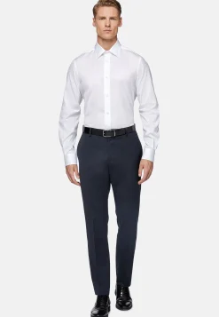 Chemise En Sergé De Coton Regular Fit