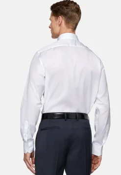 Chemise En Sergé De Coton Regular Fit