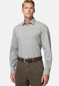 Chemise En Velours De Coton Regular Fit