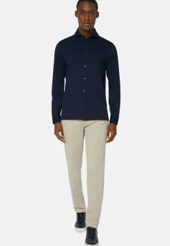Chemise Polo En Piqué Fil D'Écosse Coupe Slim