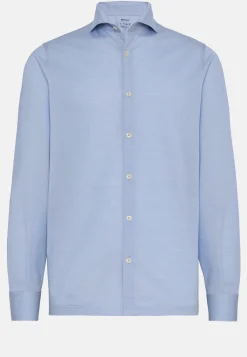 Chemise Polo En Piqué Fil D'Écosse Coupe Slim