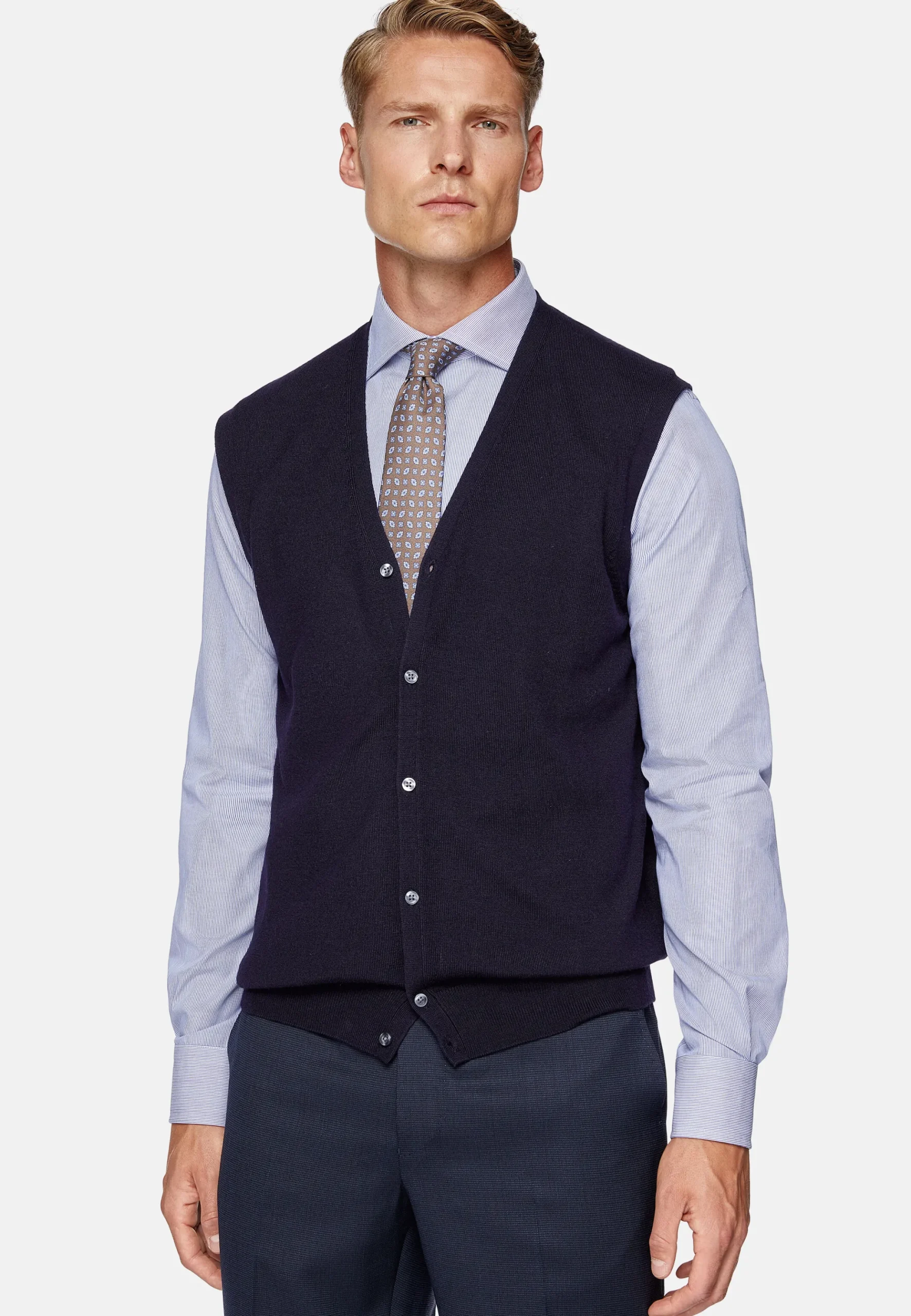 Gilet En Laine Mérinos