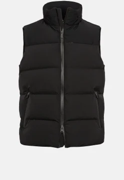 Gilet En Nylon Extensible En Plume D'Oie B Tech