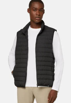 Gilet En Tissu Recyclé En Duvet D'Oie