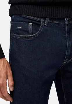 Jean En Denim Extensible Bleu Foncé