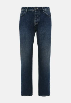 Jean En Denim Extensible Bleu Foncé