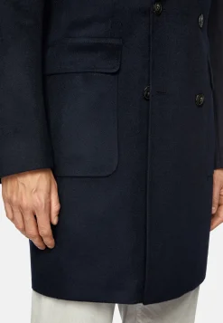 Manteau Croisé En Laine