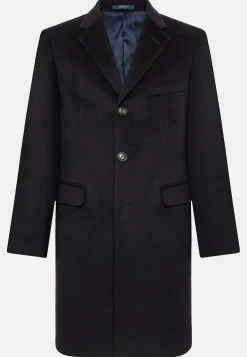 Manteau Droit En Cachemire Mélangé