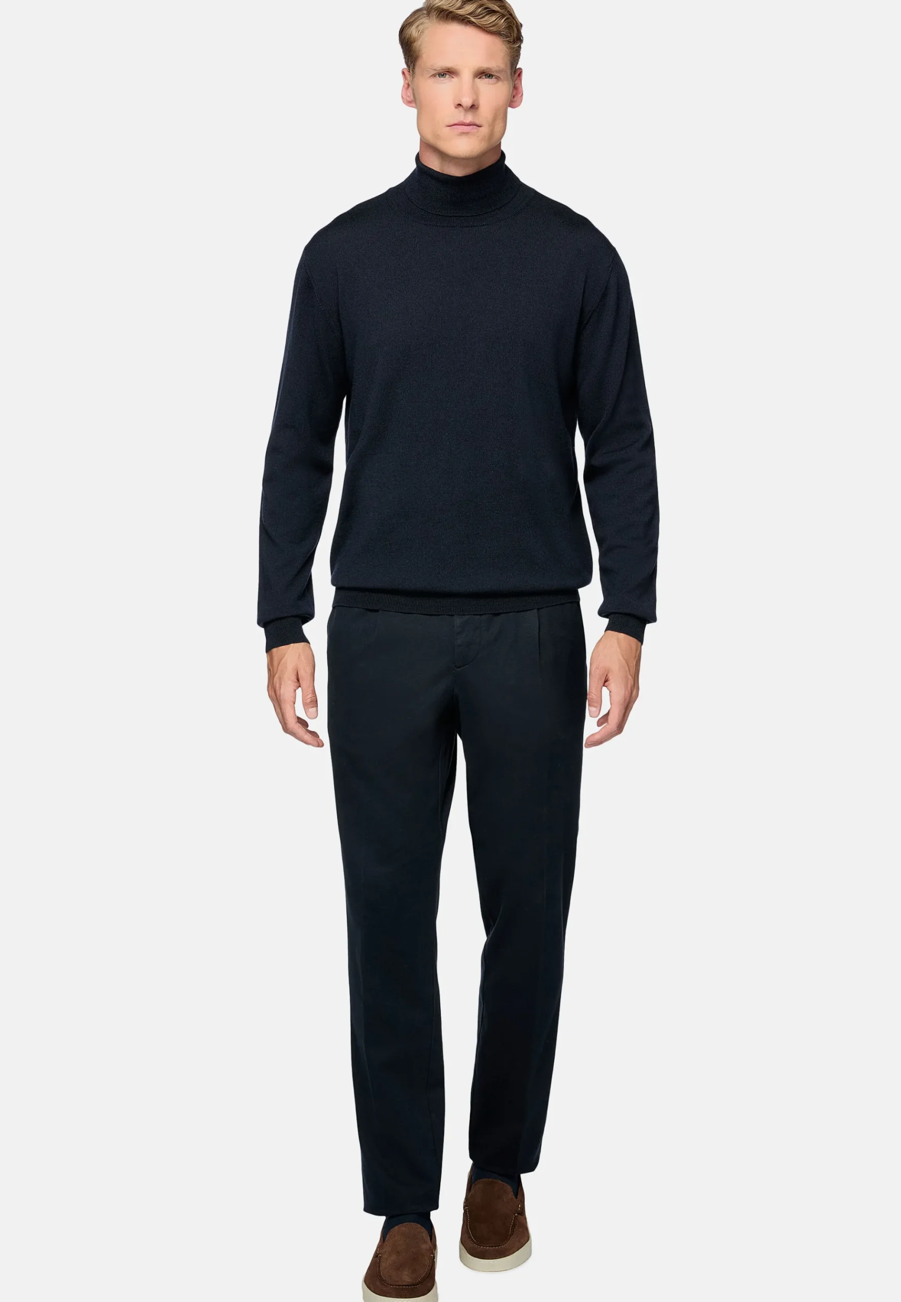 Pantalon City En Coton Tencel Extensible