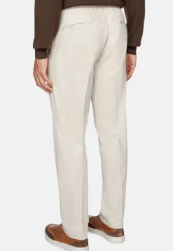 Pantalon En Coton Avec Pinces