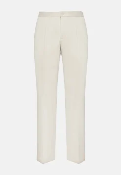 Pantalon En Coton Avec Pinces