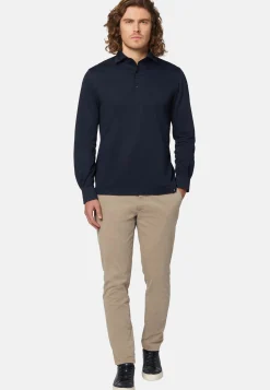 Pantalon En Coton Extensible