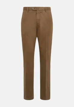 Pantalon En Coton Extensible