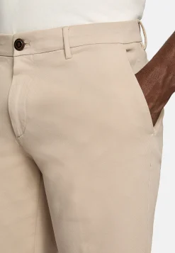 Pantalon En Coton Extensible