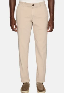 Pantalon En Coton Extensible