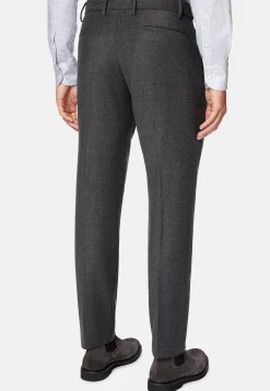 Pantalon En Flanelle Extensible.