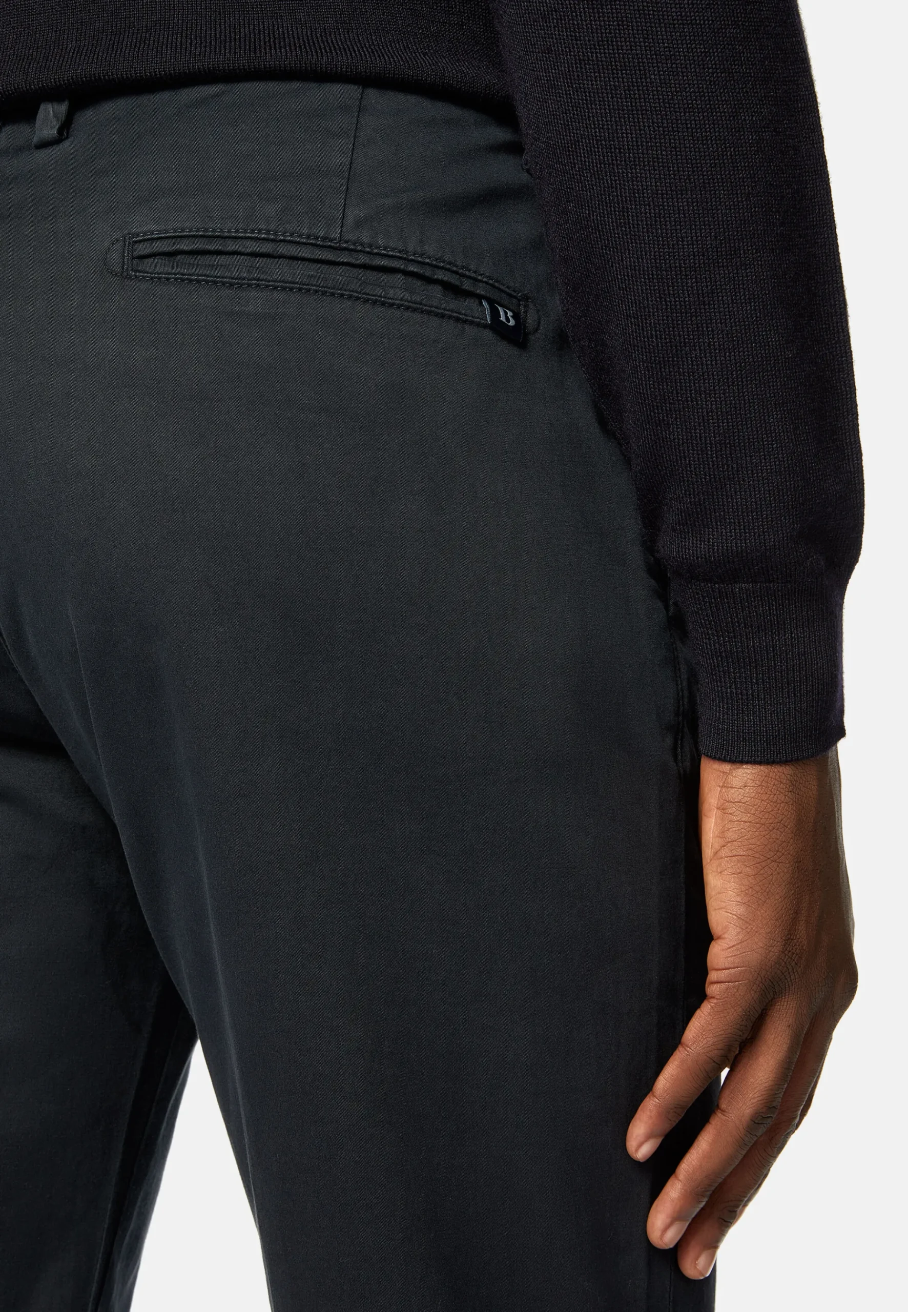 Pantalon En Gabardine De Coton