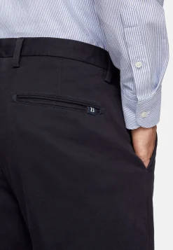 Pantalon En Tricotine De Coton