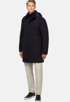 Parka En Tissu Technique Rembourré