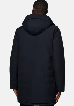 Parka Lamé En Duvet