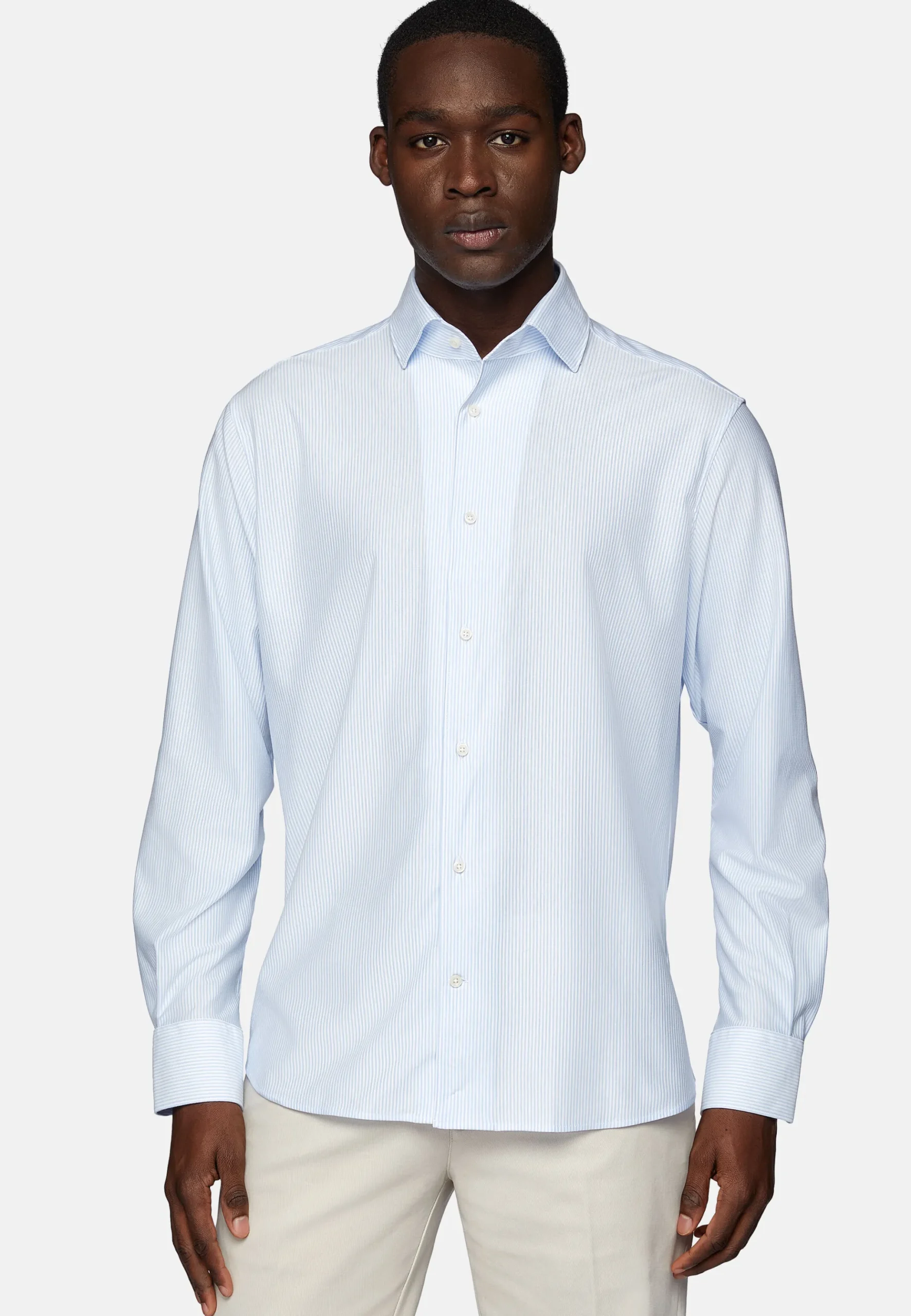 Polo Chemise En Jersey Regular Fit